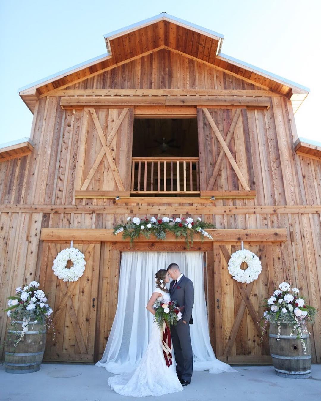 Barn wedding venue