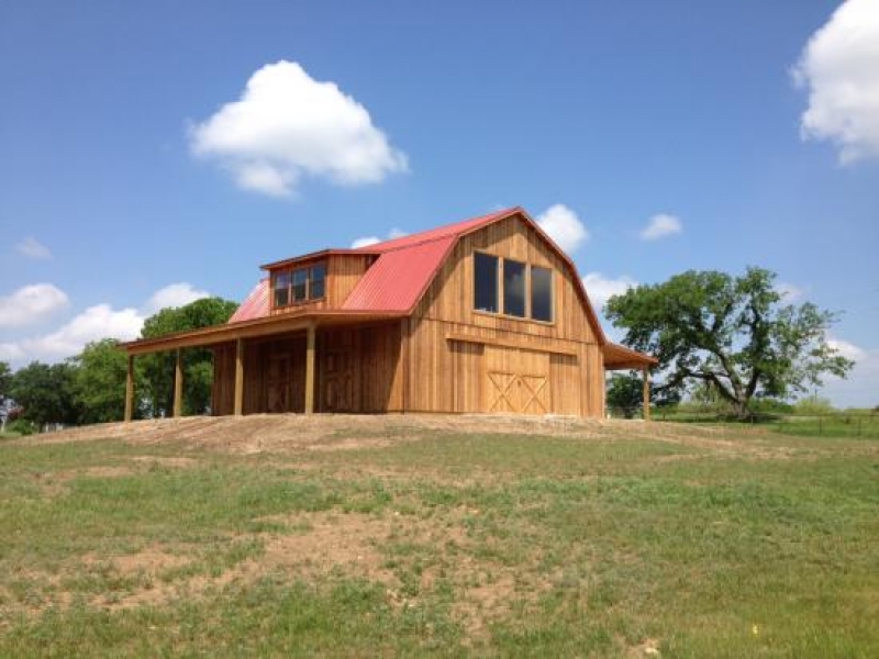 The Dutch Gambrel Pole Barn Home